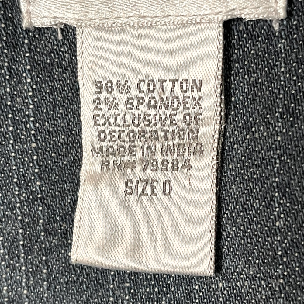 Chico’s denim jacket - Picture 9 of 10